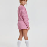 Choupette Stylish Tweed Skirt