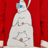 Choupette Red Decorated Sweater