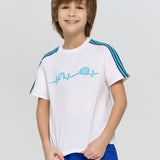 White Sports T-shirt