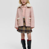 Choupette Pink Textured Jacket