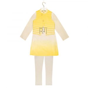 rang-yellow-kurta-with-offwhite-churidar-and-ombre-print-jacket-69418-1