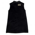 versace-black-sleeve-less-velvet-dress-60581-3
