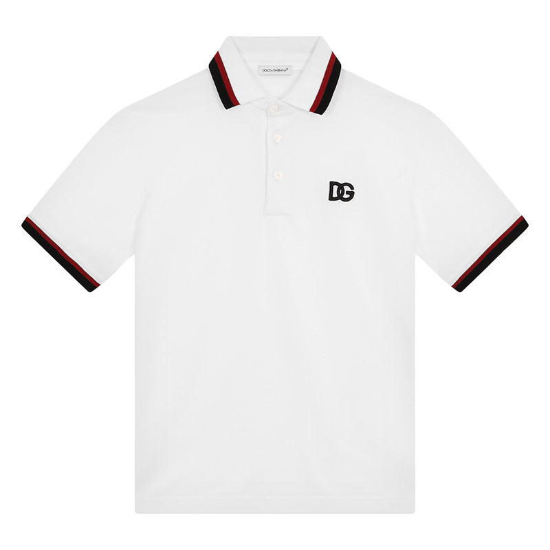 Polo T-Shirt With Brand Logo - Les Petits
