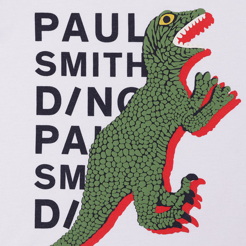 T-SHIRT DINOSAURS FOR KIDS SIZES 8A "PAUL SMITH" 5M10562 F/W 2018 {-50%} 