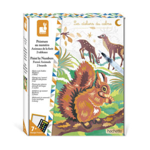 Janod Paint By Numbers Forest Animals