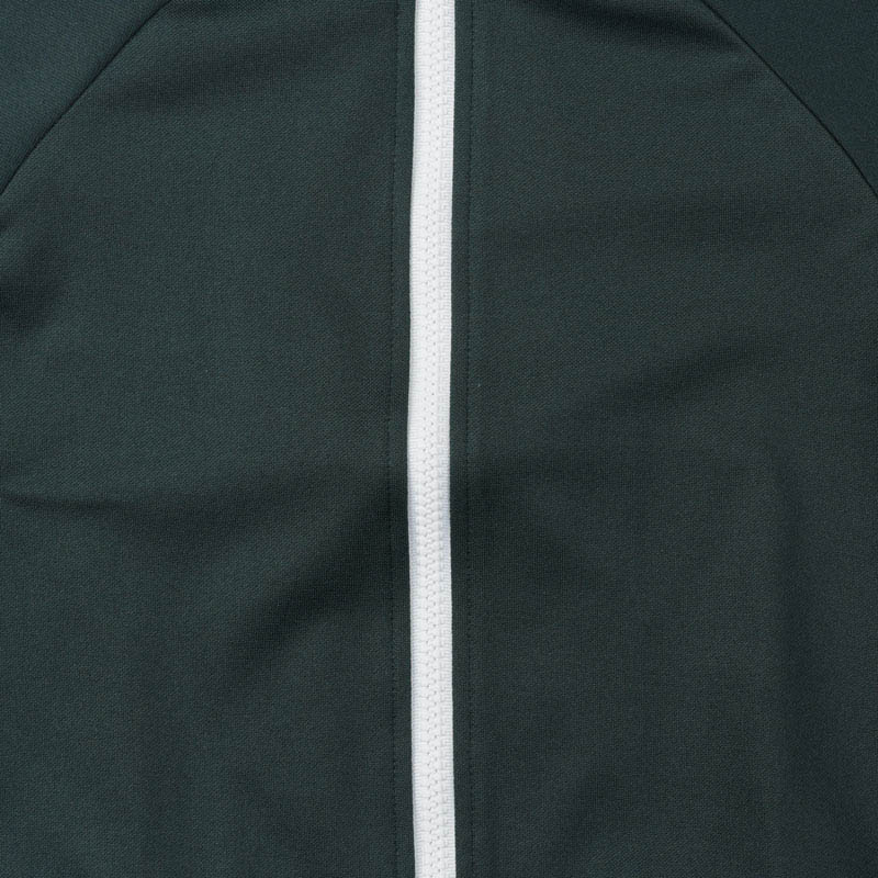 Green Brand Logo Print Jacket - Les Petits