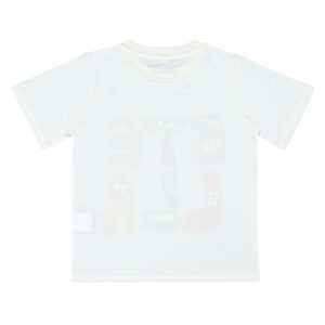 Stella McCartney Kids Monster Face-print cotton T-shirt - White