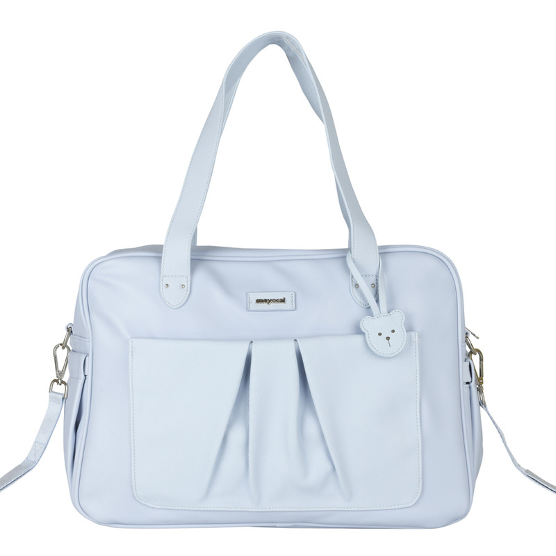 Baby Essentials 3 In 1 Blue Dino Themed Diaper Bag — BagsInBulk.com