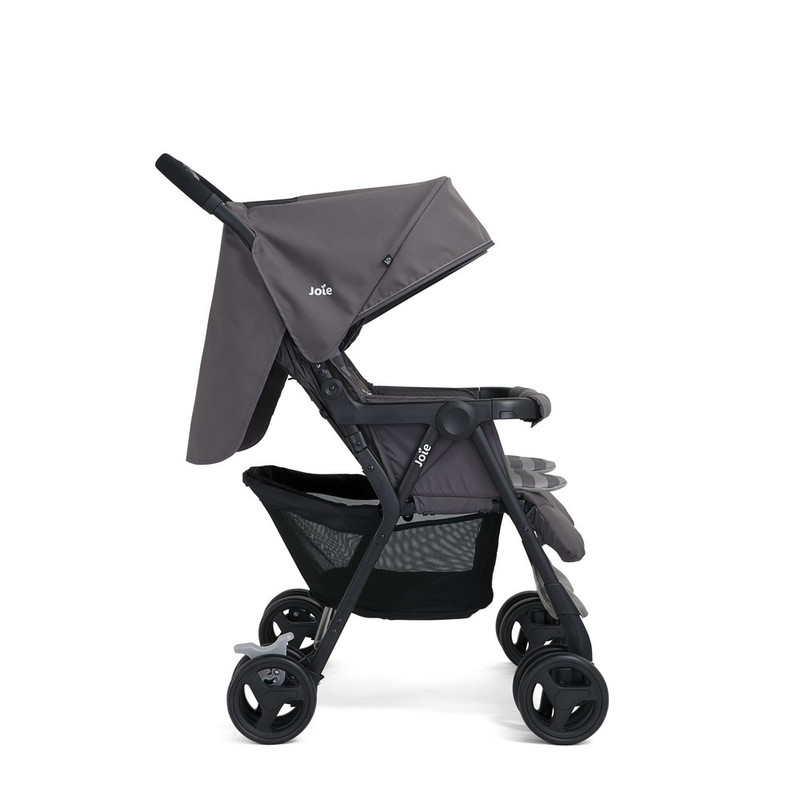 Joie Aire Twin W/ Rc Stroller Dark Pewter Birth to 36 Months - Les Petits