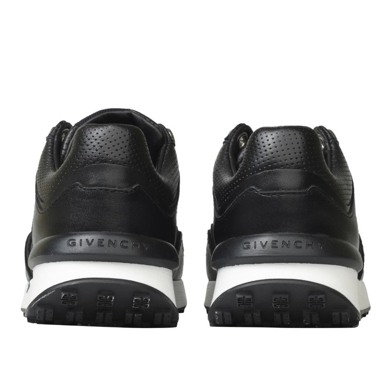 Givenchy Urban Logo Elastic Leather Sneakers in Black for Men | Lyst Canada